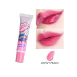 Lovely Peach-Lip Gloss Base Lip Plumper -1 Pcs