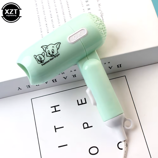 (রোজপিঙ্ক কালার) Two-Speed Wind Mini Hair Dryer