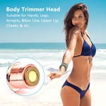 2 in 1 Rechargeable Electric Eyebrow Trimmer