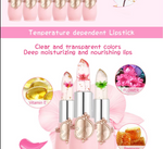 ( ৩ পিসের সেট ) Jelly Dried Flower Color Changing Lip Balm