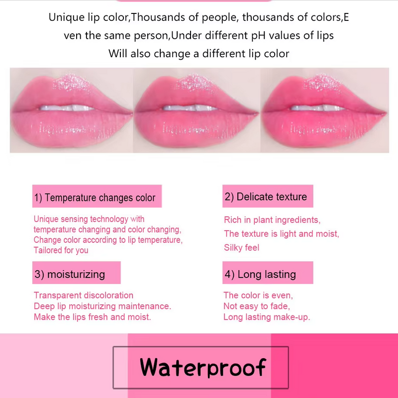 ( ১ পিস) Jelly Dried Flower Color Changing Lip Balm