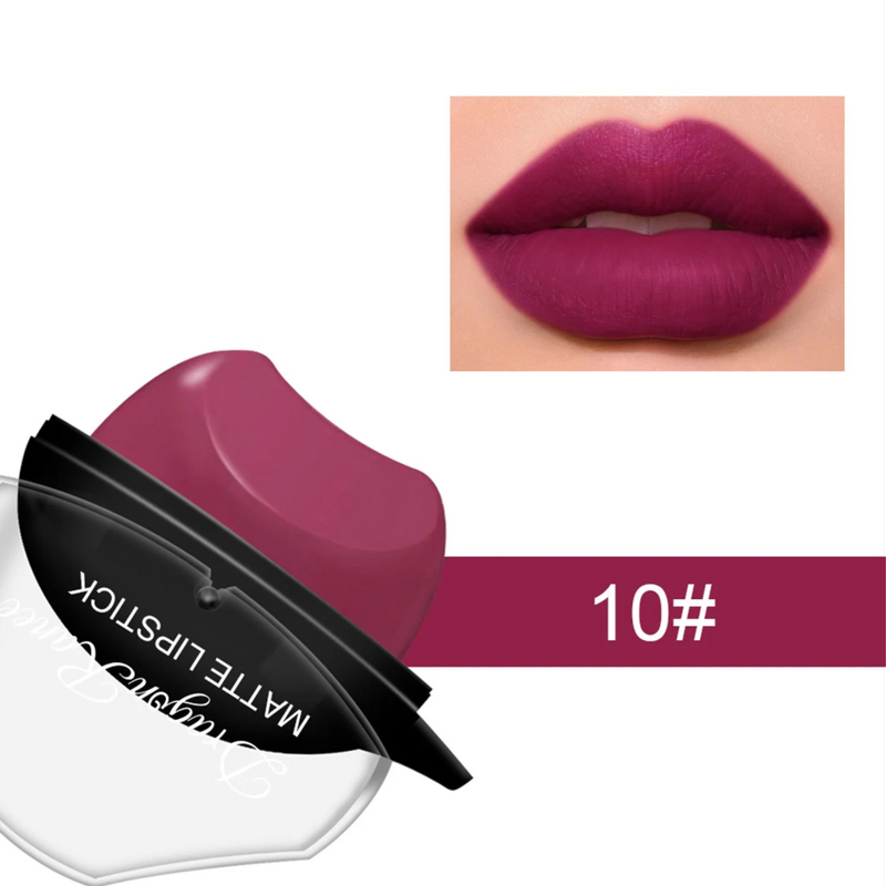 Lazy Korean Style Waterproof Lipstick-6 Pcs Combo