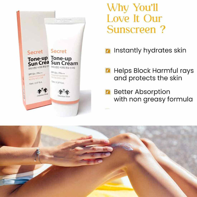 Korean  Secret Tone Up sun cream