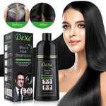 ( ৪০০ML হার্বাল শেম্পু ) Dexe Fast Black Hair Shampoo