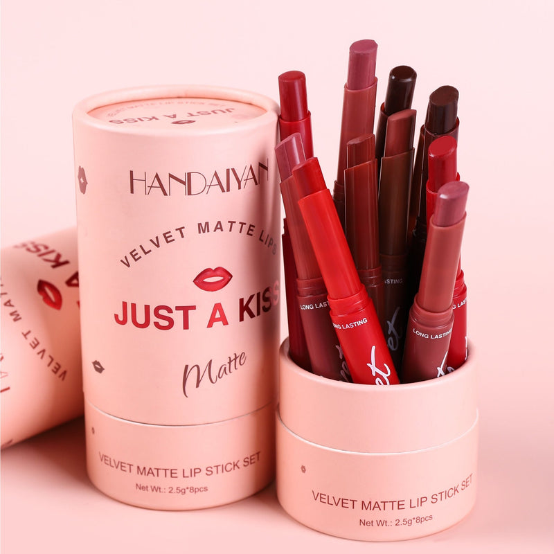 8 Colors Velvet Matte Lip Stick
