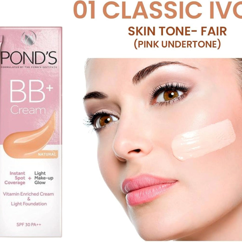 Combo-POND'S BB Cream Ivory shad+BB Powder