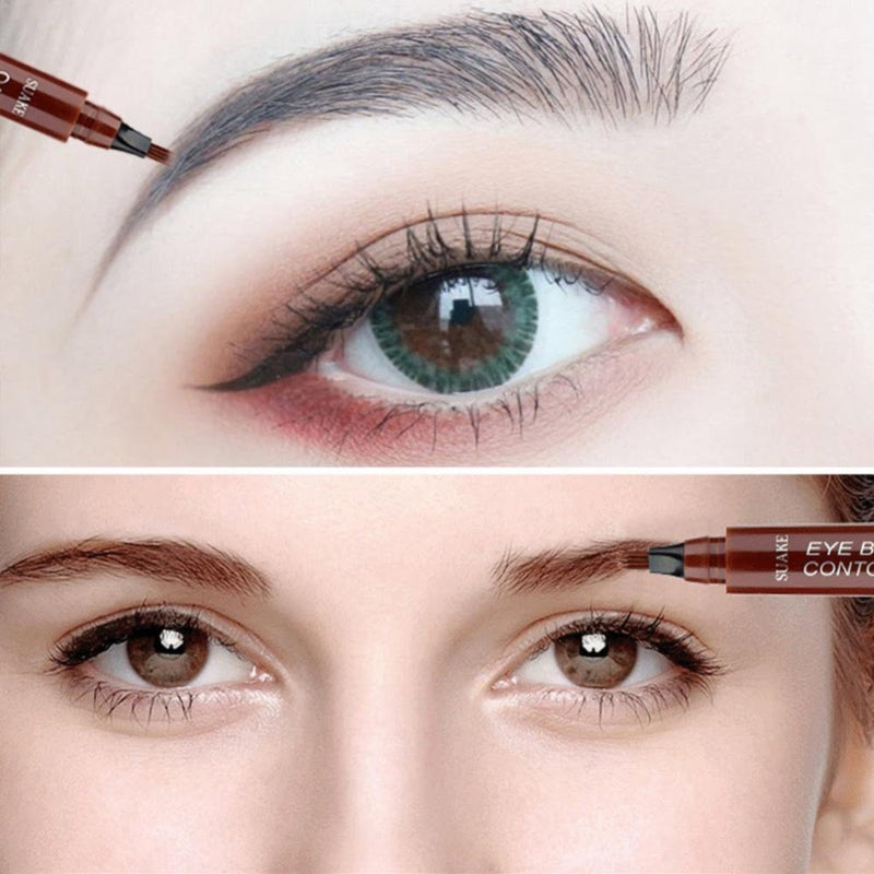 ৩ কালারের কম্বো- 4 Points Eyebrow Pen