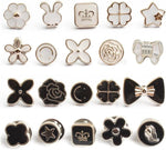 Women's Safety Brooch Button