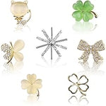 Women's Safety Brooch Button