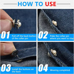 Women's Safety Brooch Button