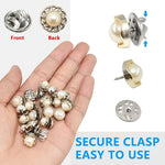 Women's Safety Brooch Button