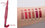 Dragon Ranee 6Pcs Nude Matte Velvet Lipstick + Lip Liner and Lipstick-6 Pcs Nude Shade
