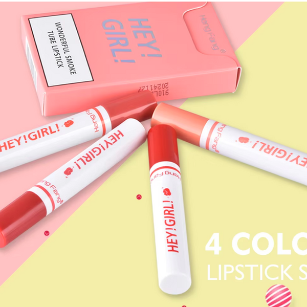 Heng Fang লিপ মেকআপ টুল Wonderful Smoke Tube Lipsticks