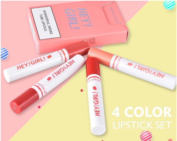 Heng Fang লিপ মেকআপ টুল Wonderful Smoke Tube Lipsticks