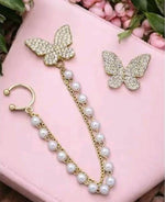 Butterfly Ear Cuff Chain