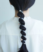 Spiral Pearl Hair Band