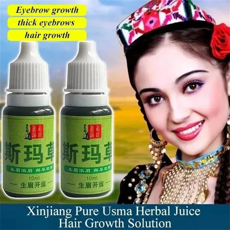 Pure Usma Grass Juice Hair Growth Liquid-3pcs