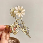 Flower Hair Claws for Women-1psc