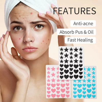 Pimple Patch Acne stickar-120 pcs