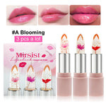 ( ৩ পিসের সেট ) Jelly Dried Flower Color Changing Lip Balm