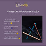 🖤✨ MARS Kajal – Velour Black Long Lasting Kajal ✨🖤