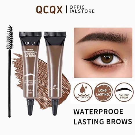 Three Dimensional Eyebrow Dye Cream