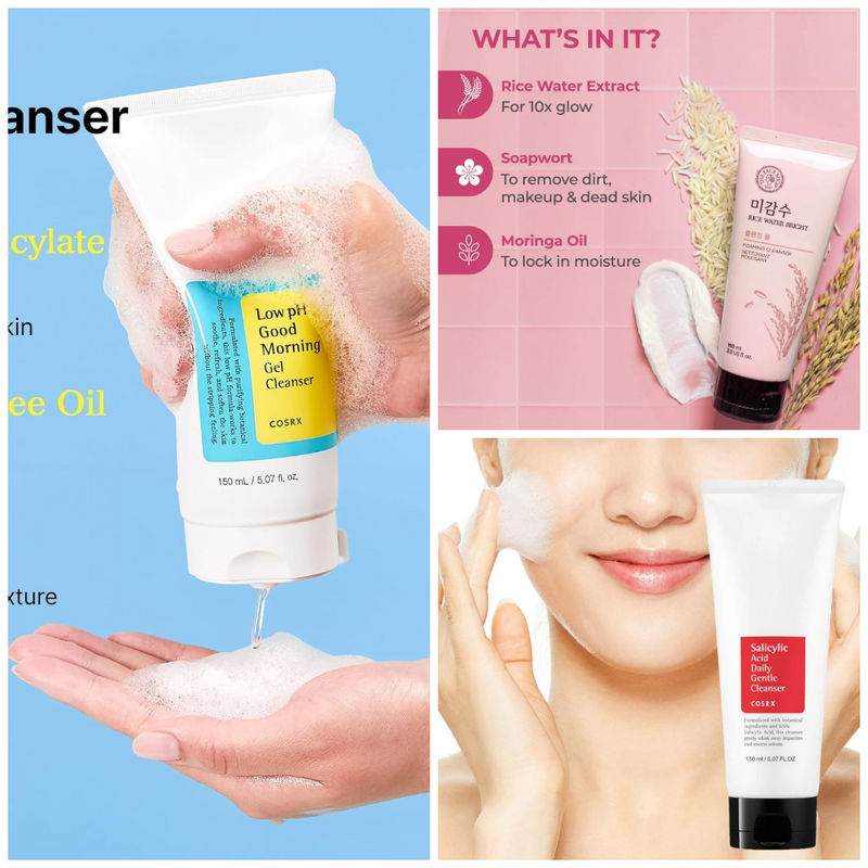 3 Korean Best Facewash