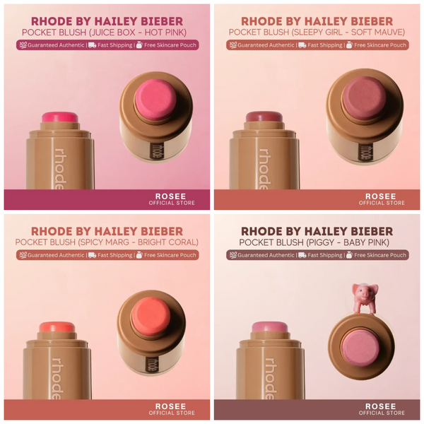 4 Color Combo-Rhode Pocket Blush